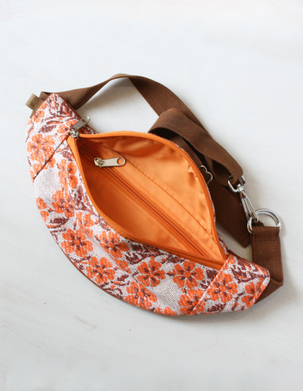 Nerka mini- żakardowa jesienna łączka