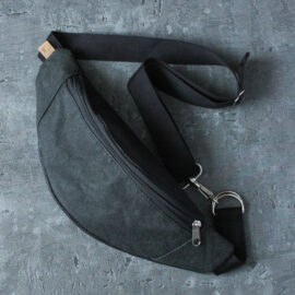 Nerka mini - czarny papier i korek