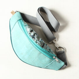 Nerka mini - turkusowy korek i łączka