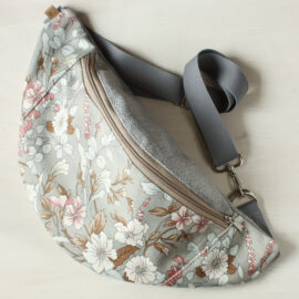 Nerka XXL - szarobłękitna łączka