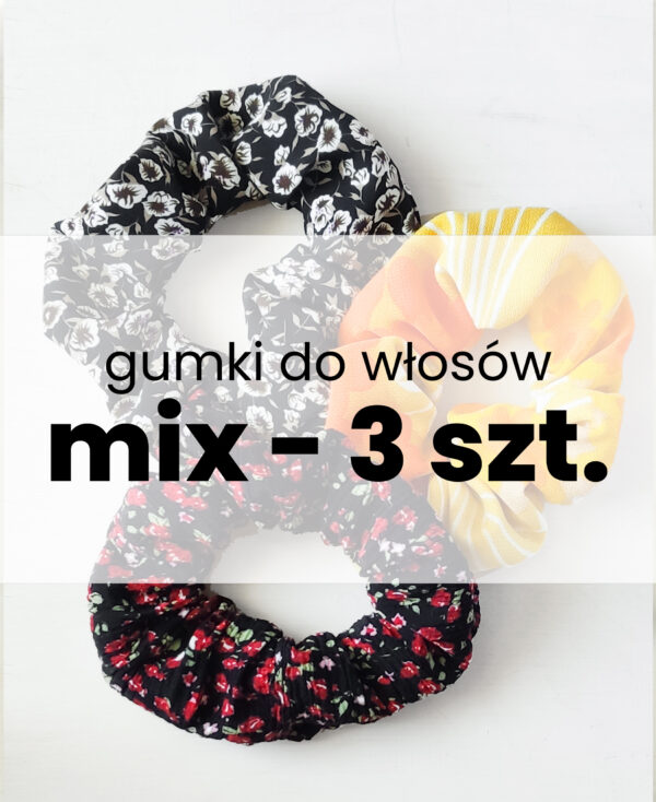 Wybierz swoje 3 gumki do włosów!