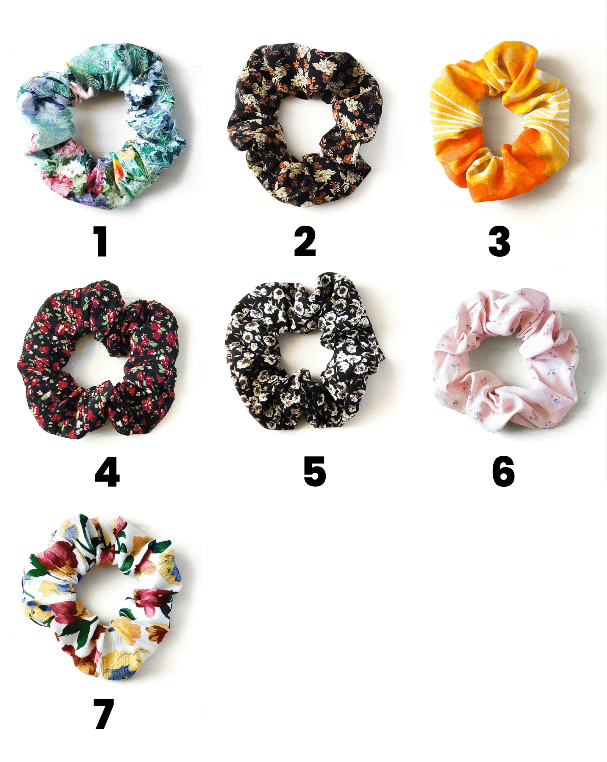 Wybierz swoje 3 gumki do włosów!